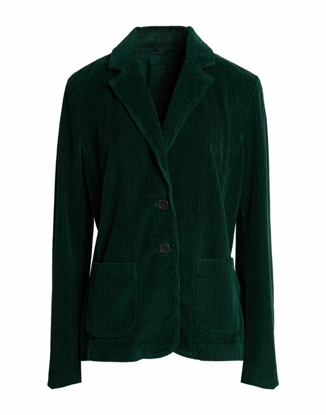Photo: 120% Lino Womens Blazer Dark in Green