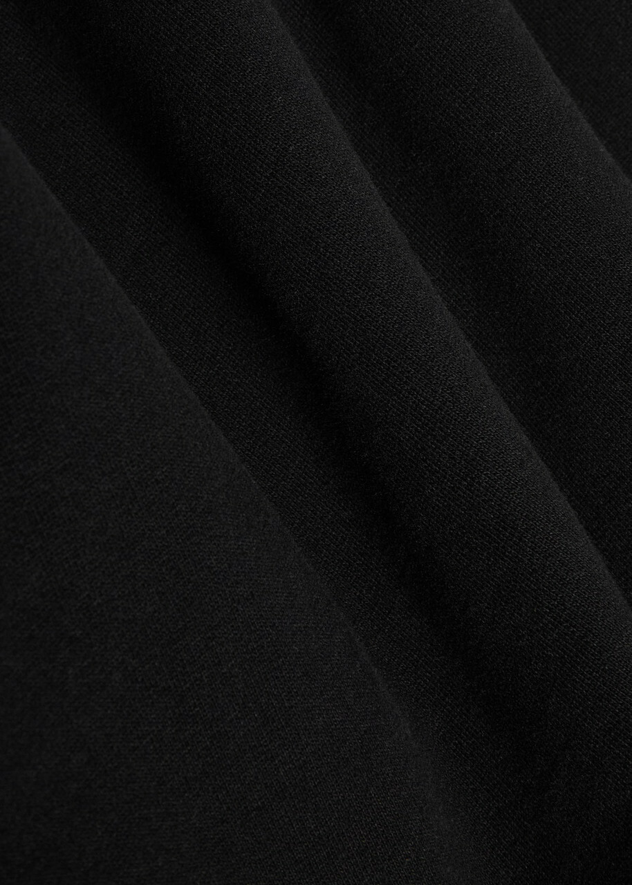 Sunspel Crew-neck Cotton Sweatshirt Black