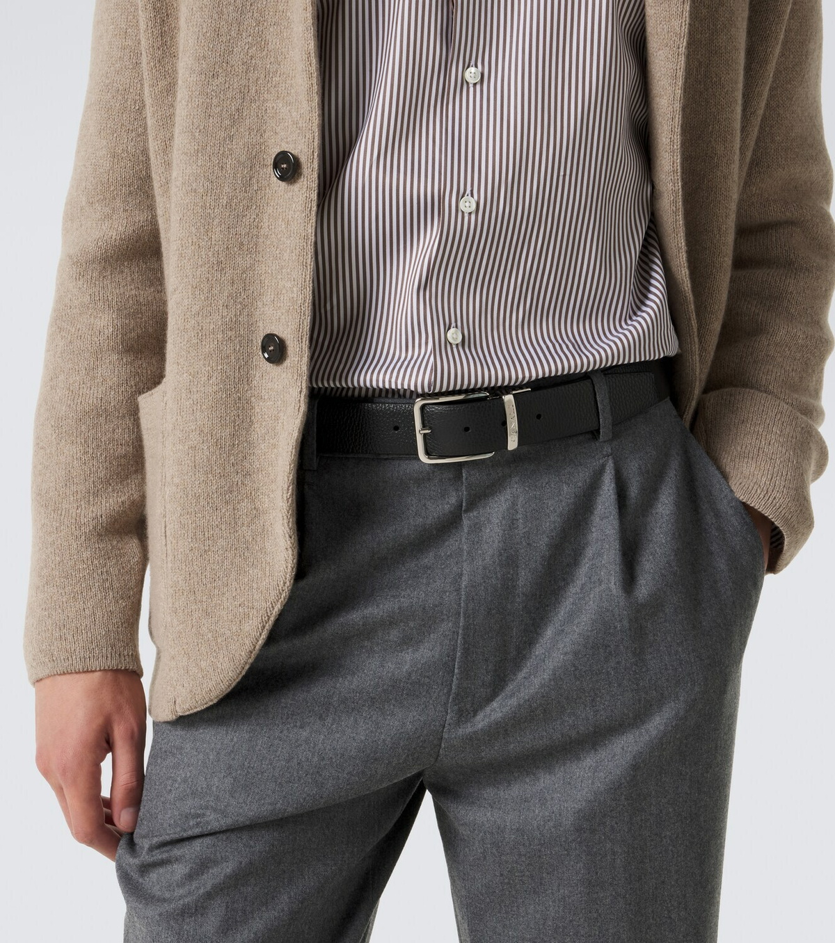Canali Leather belt