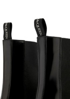 Alexander Mcqueen Leather Chelsea Boots Black