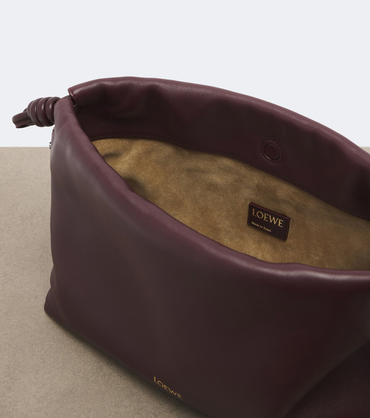 Loewe Flamenco Medium leather clutch