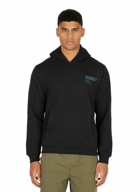 Photo: Standardised Hooded Sweatshirt in Black