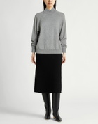 Peserico Womens Turtleneck in Grey
