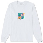 thisisneverthat Men's Long Sleeve Painted T-Shirt in White