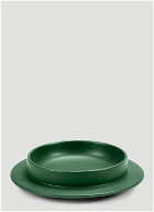 Dishes to Dishes Plate in Green