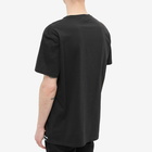 Alexander McQueen Men's Grafitti Logo T-Shirt in Black/Mix