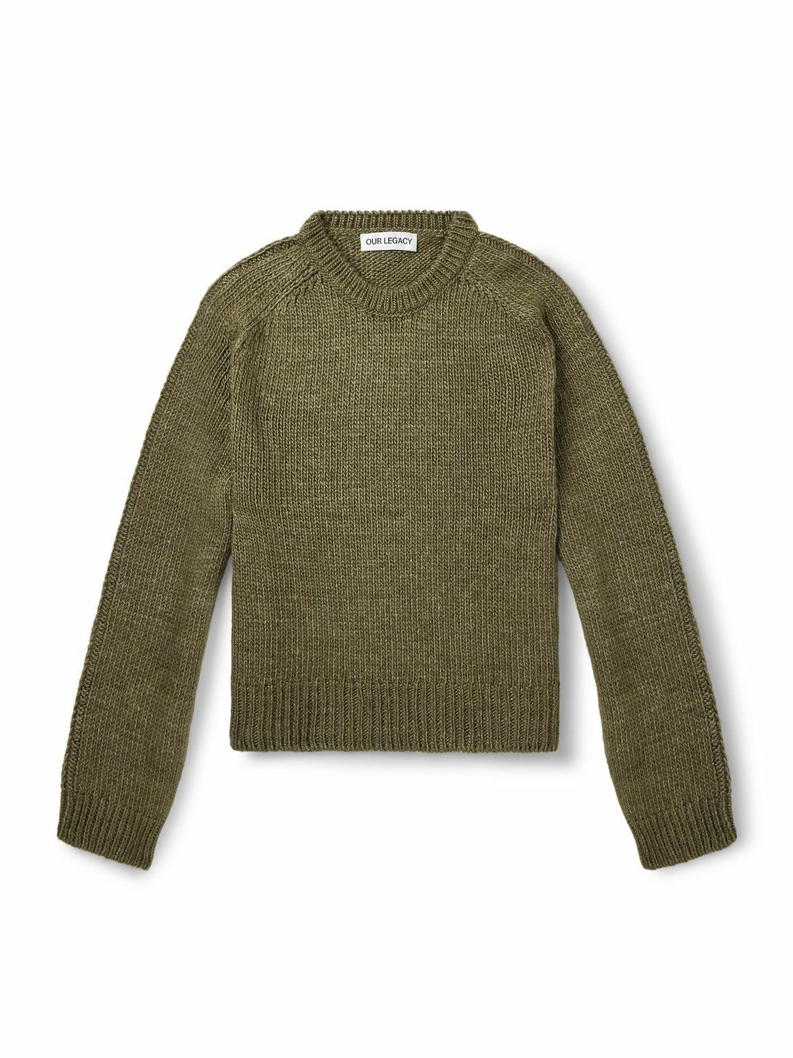 トップス our legacy olive mohair cardigan 48 Cardigan in Olive – SVRN