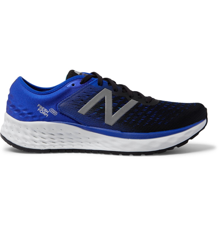 Photo: New Balance - 1080v9 Mesh and Neoprene Running Sneakers - Black