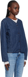 rag & bone Navy Remi Denim Jacket