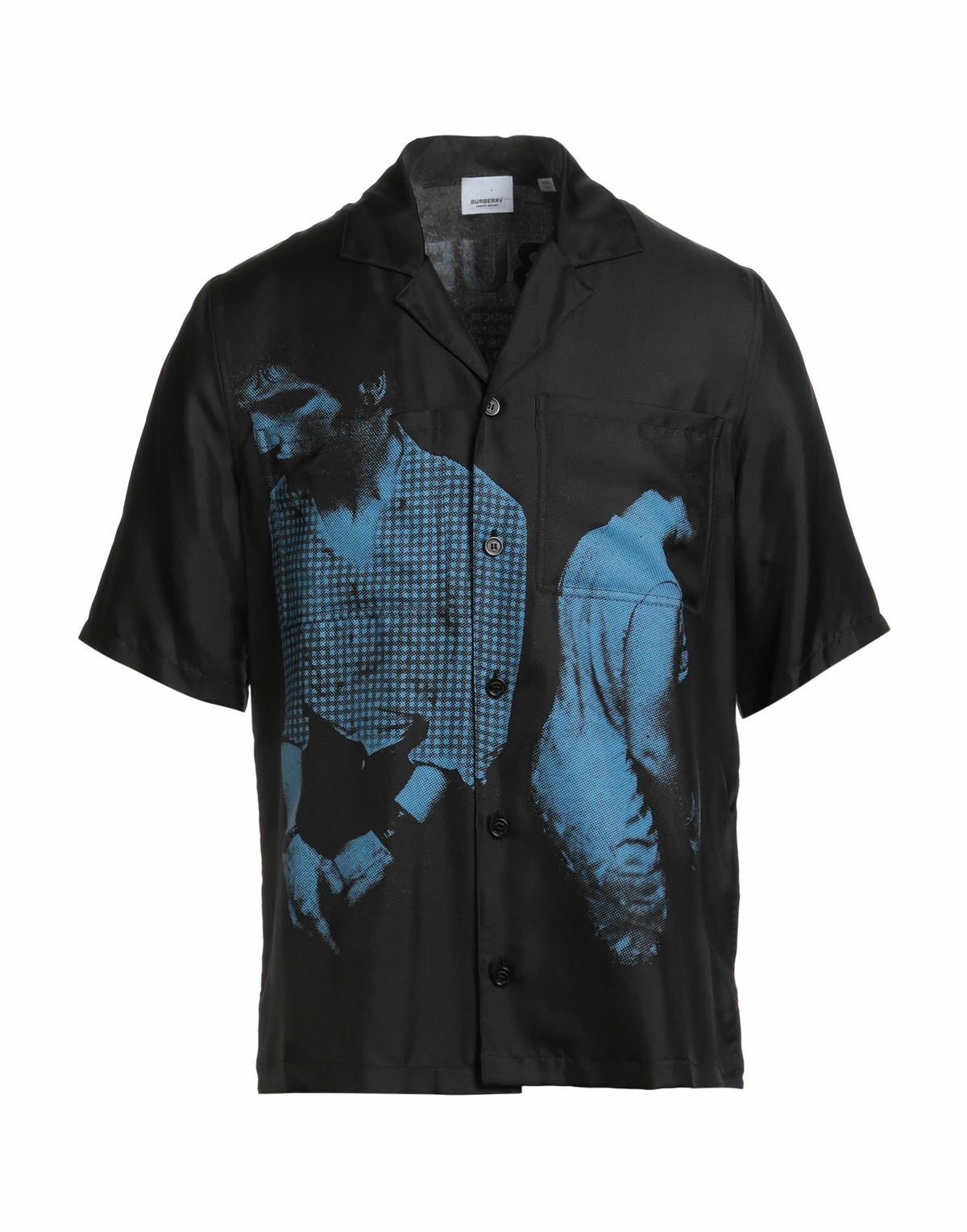 Burberry Mens Shirt in Black