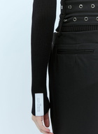 Rokh Rib Bustier With Detached Sleeves