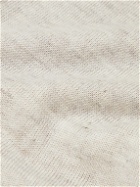 De Bonne Facture - Organic Cotton and Linen-Blend Sweater - Neutrals