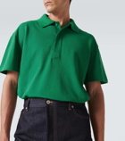 Loewe Cotton-blend piquet polo shirt