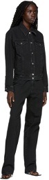 Kwaidan Editions SSENSE Exclusive Black Tailored Denim Jacket