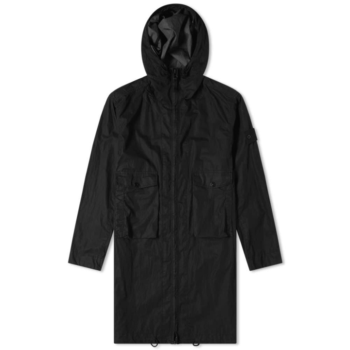 Photo: Stone Island Ghost Resin Cotton Parka