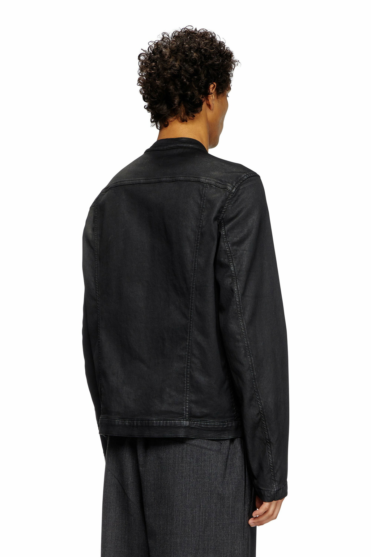 ジャケット・アウター diesel  jogg jacket Men's Hooded technical JoggJeans jacket | Black | Diesel