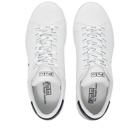 Polo Ralph Lauren Men's Heritage Court Sneakers in White/Navy