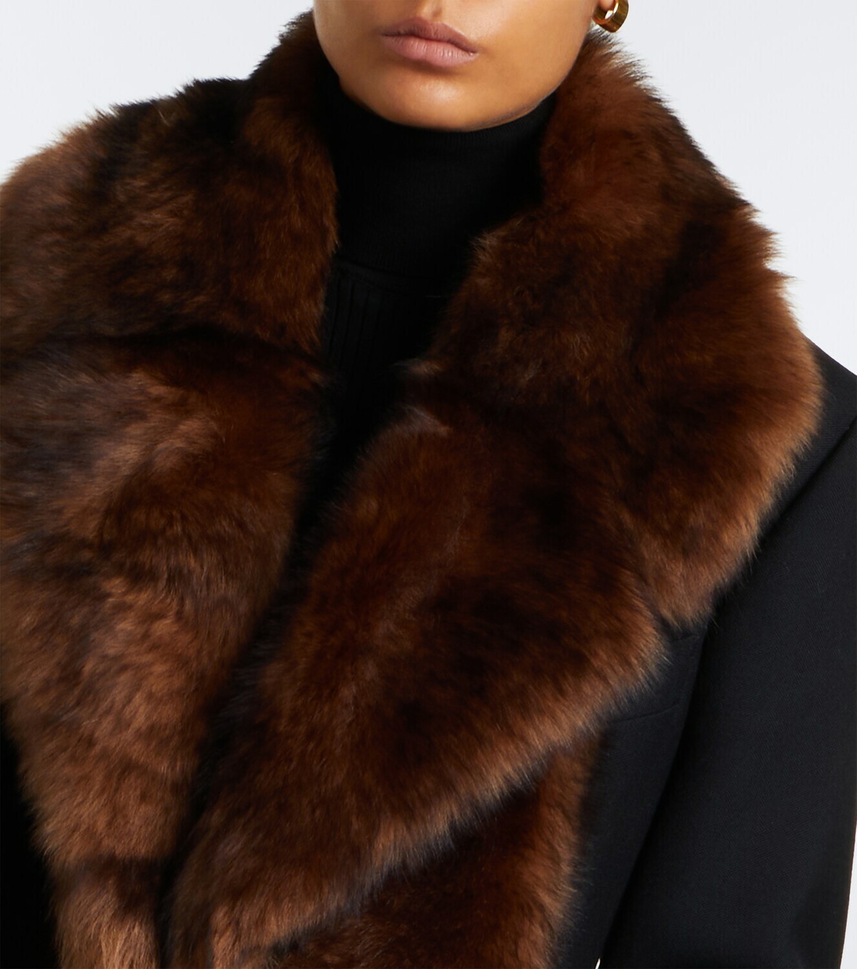 Yves Salomon Shearling vest