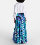 Pucci Vivara cotton maxi skirt