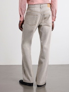 Jeanerica - Vega Straight-Leg Mid-Rise Cotton-Blend Jeans - Gray