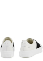 Givenchy City Court White Leather Sneakers, Sneakers, White, Leather White And Black