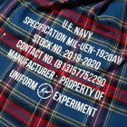 Uniform Experiment Flannel Check Drip Shirt