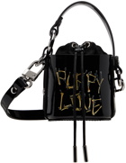 Vivienne Westwood Black Mini Daisy Drawstring Bucket Bag