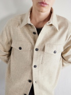Portuguese Flannel - Wool-Tweed Overshirt - Neutrals