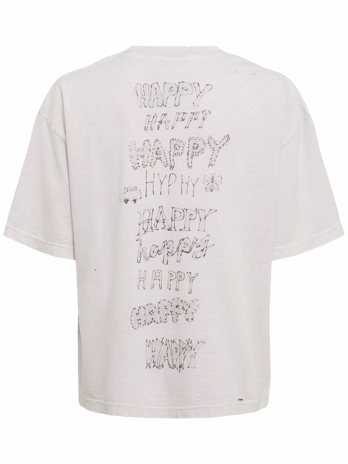 トップス MIHARA YASUHIRO Bleached Mini T-shirt Buy Maison Mihara Yasuhiro men bleached t-shirt for $340