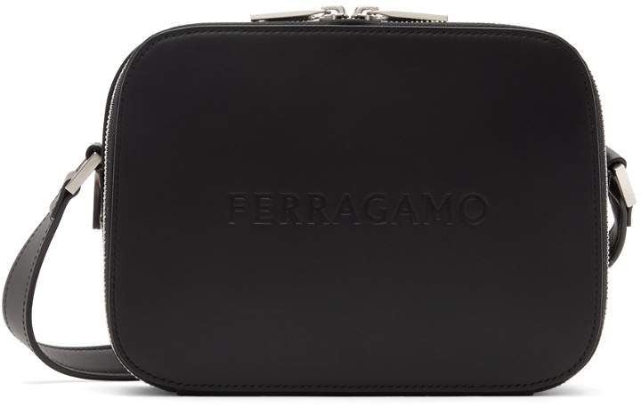 Photo: Ferragamo Black Camera Case Bag