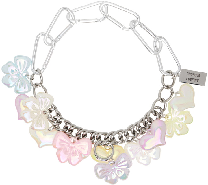 Photo: Chopova Lowena Silver Pastel Lover Necklace