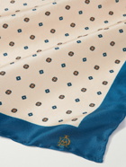 Dunhill - Printed Mulberry Silk-Twill Pocket Square