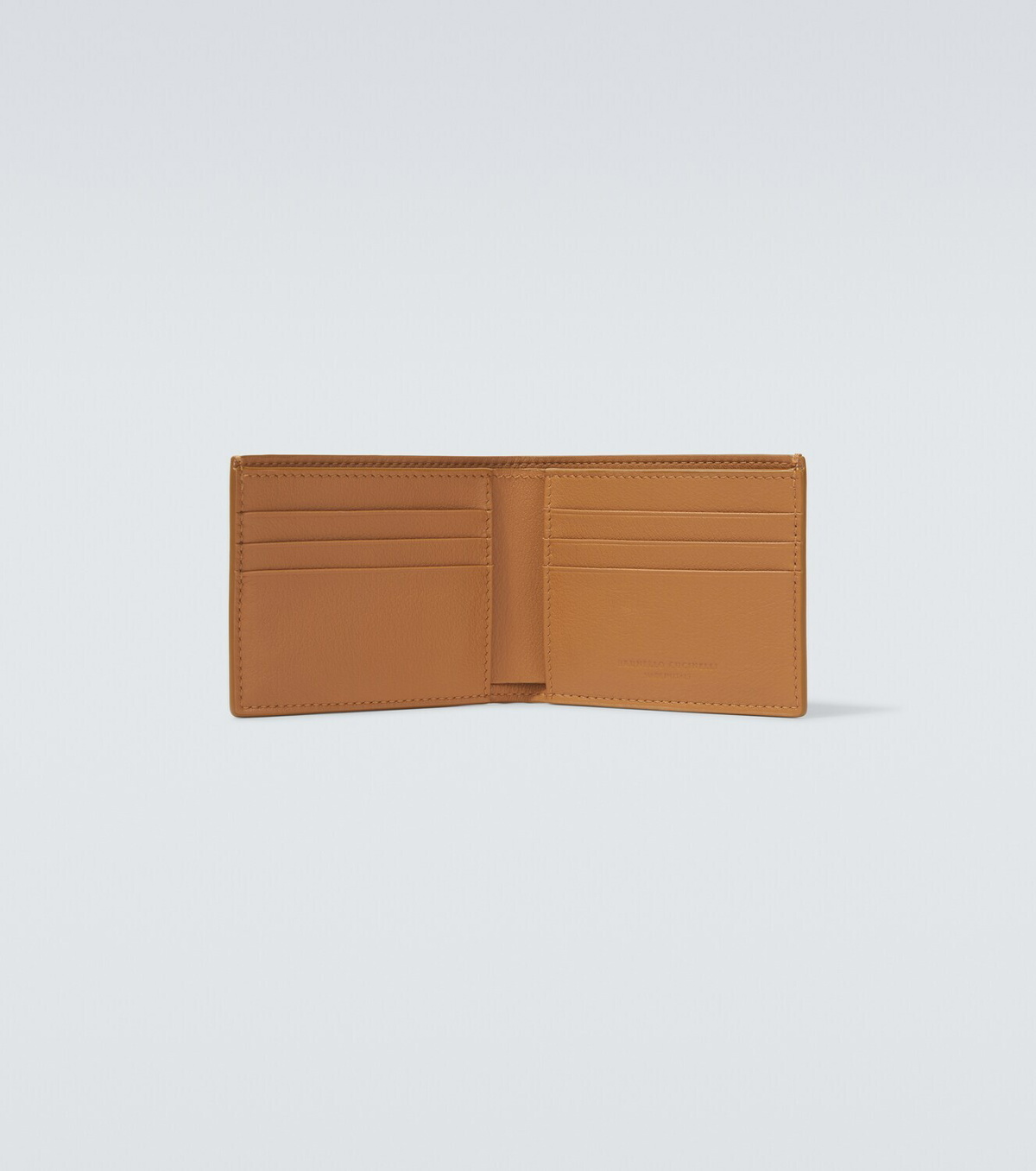 Brunello Cucinelli Suede bifold wallet