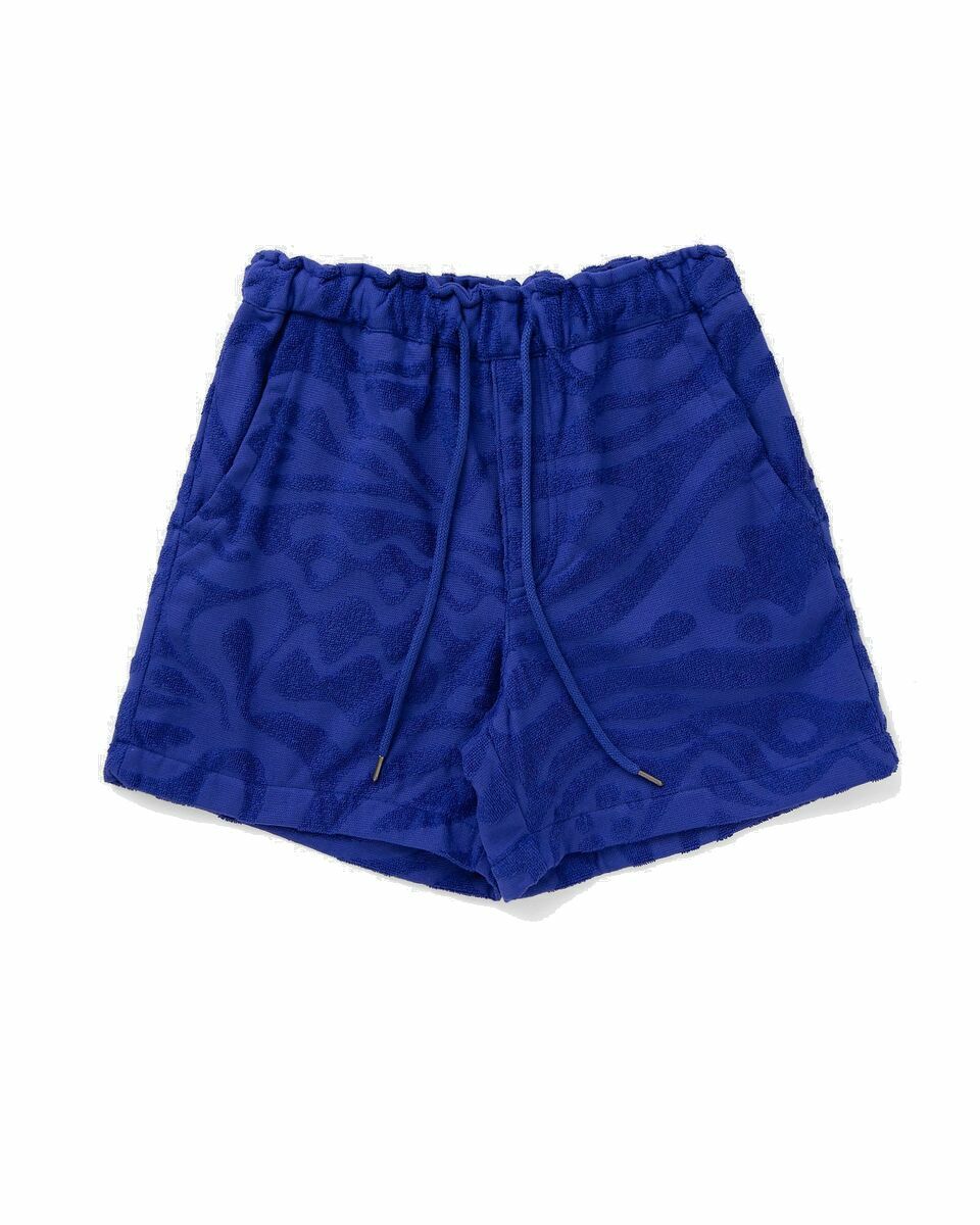 Photo: Oas Rapture Terry Shorts Blue - Mens - Casual Shorts
