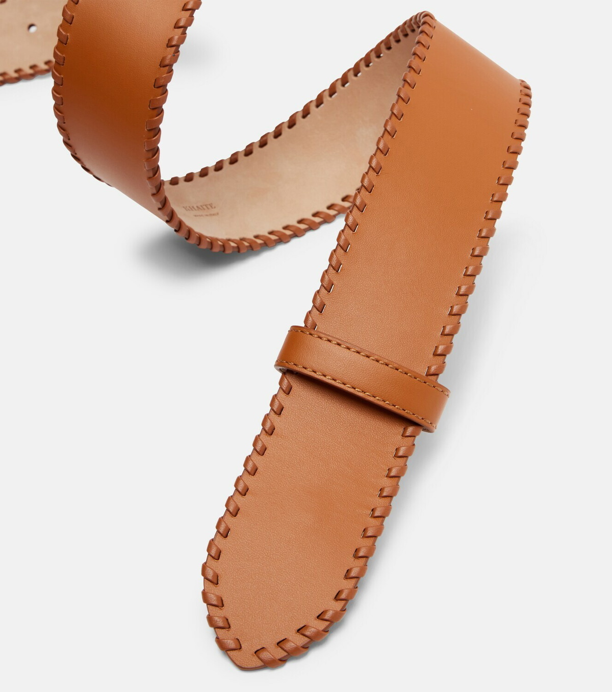 Khaite Theo leather belt
