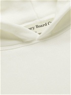 Abc. 123. - Logo-Appliquéd Cotton-Jersey Hoodie - White
