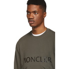 Moncler Khaki Logo Sweatshirt