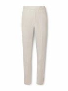 Kingsman - Straight-Leg Linen Suit Trousers - Neutrals