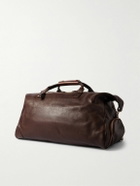 Bennett Winch - Logo-Debossed Full-Grain Leather Weekend Bag