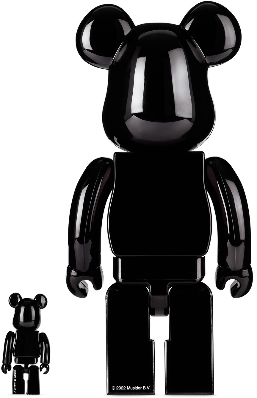 MEDICOM TOY Black The Rolling Stones 100％ & 400% Bearbrick