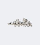 Simone Rocha Floral mini crystal-embellished barrette