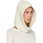 Rick Owens Off-White Tower Alpaca Knit Hood