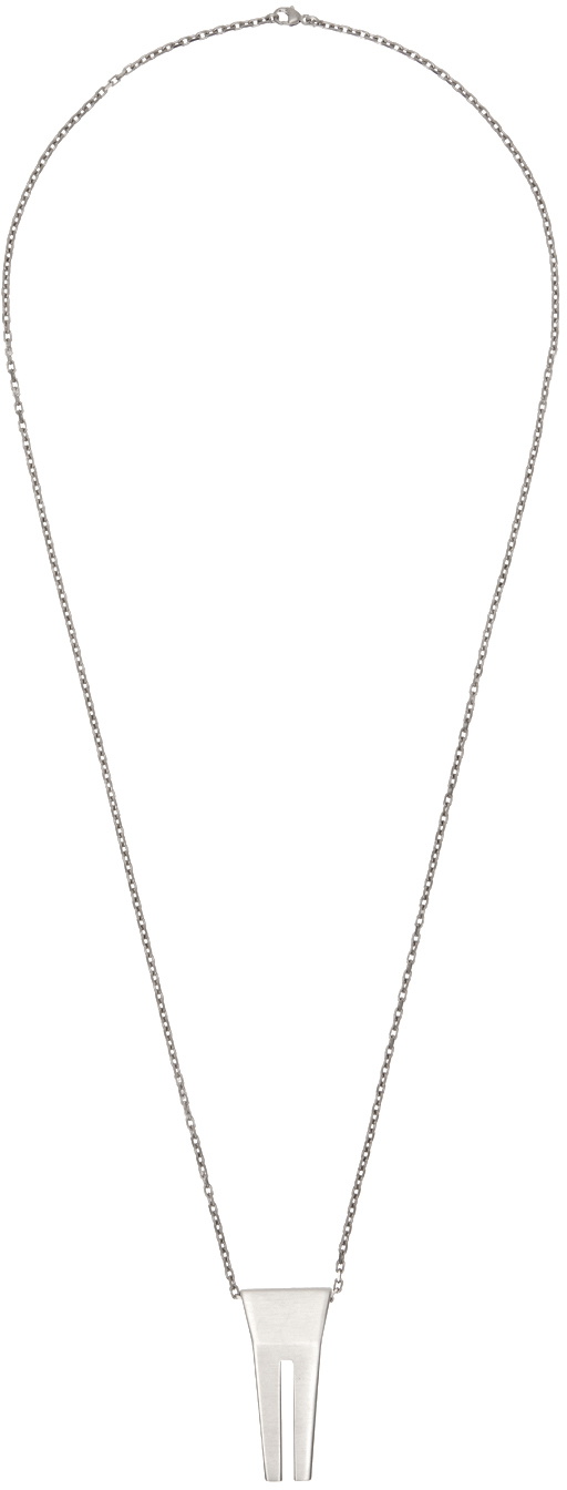 アクセサリー Rick Owens Open Trunk Charm Necklace Rick Owens Open Trunk Charm Necklace | Black | FARFETCH