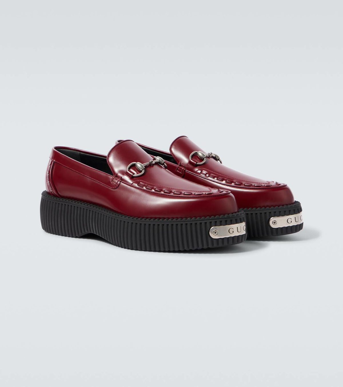 Gucci Gucci Horsebit leather platform loafers Gucci