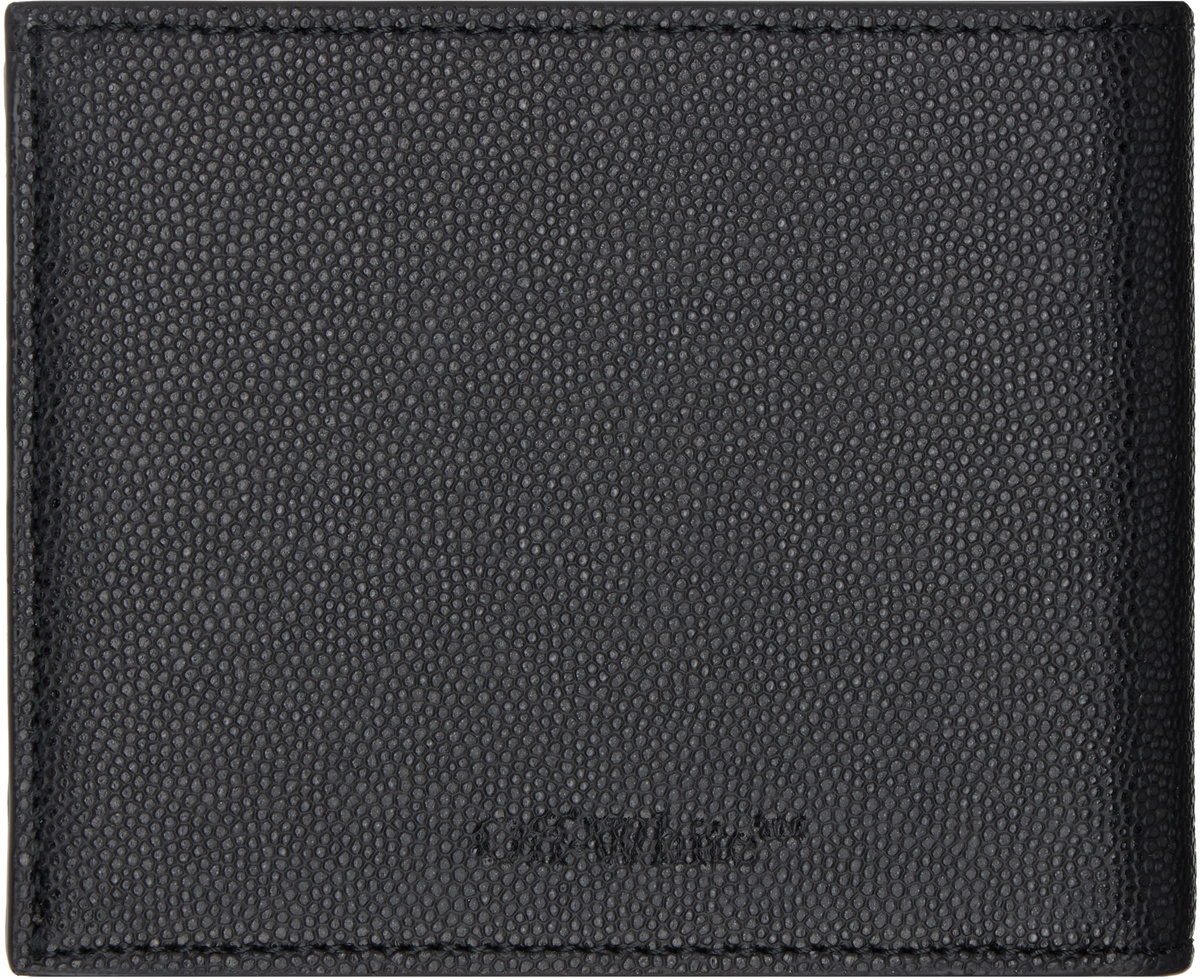 Off-White Black Jitney Bifold Wallet