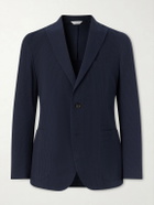 Boglioli - Cotton-Seersucker Blazer - Blue