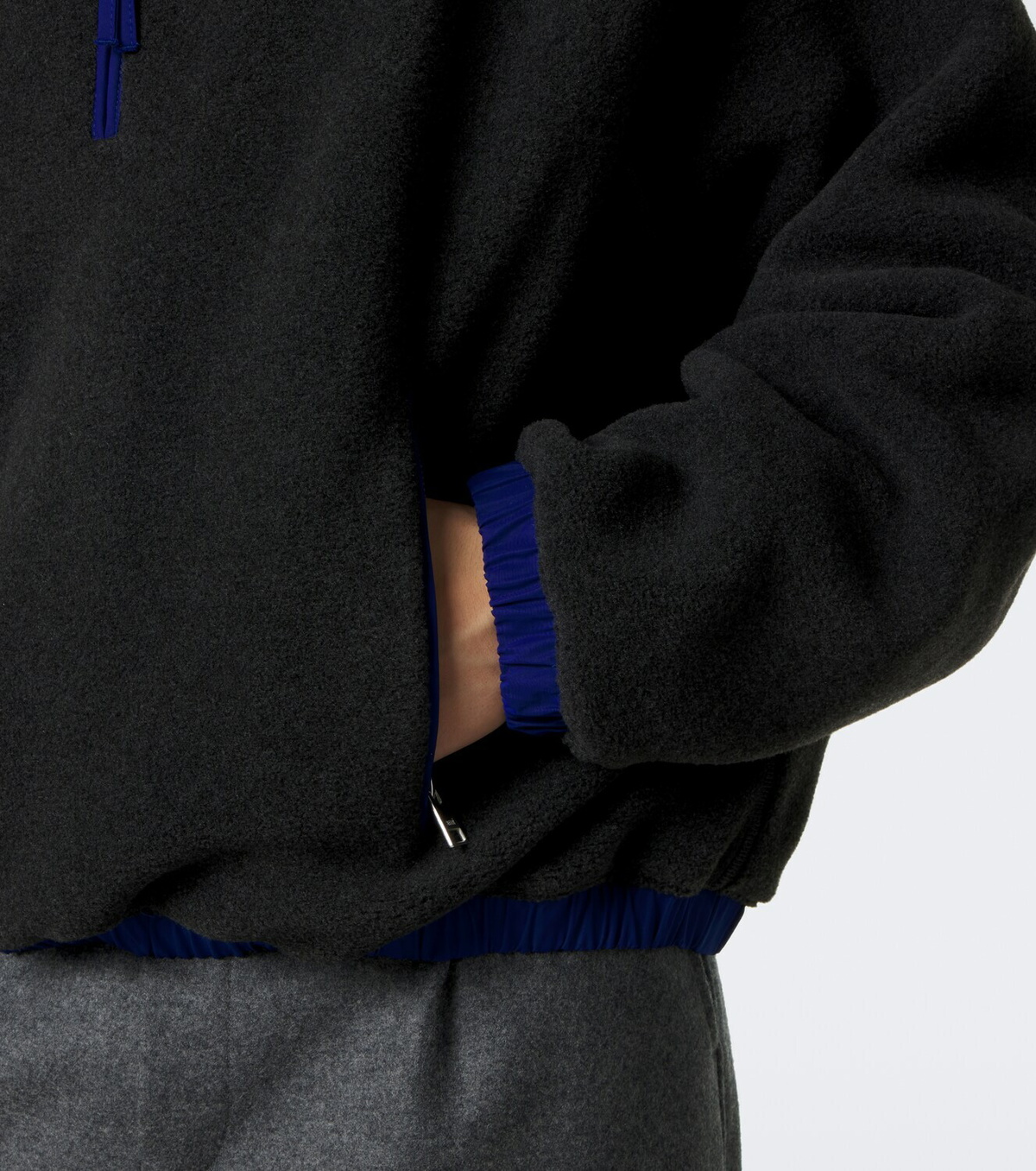 Ami Paris Oversized fleece jacket