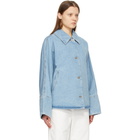Loewe Blue Oversized Denim Jacket