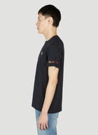 Raf Simons x Fred Perry - Printed Sleeve T-Shirt in Black