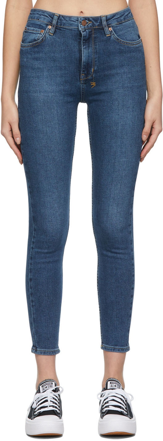 Women's Hi N Wasted Denim Jeans